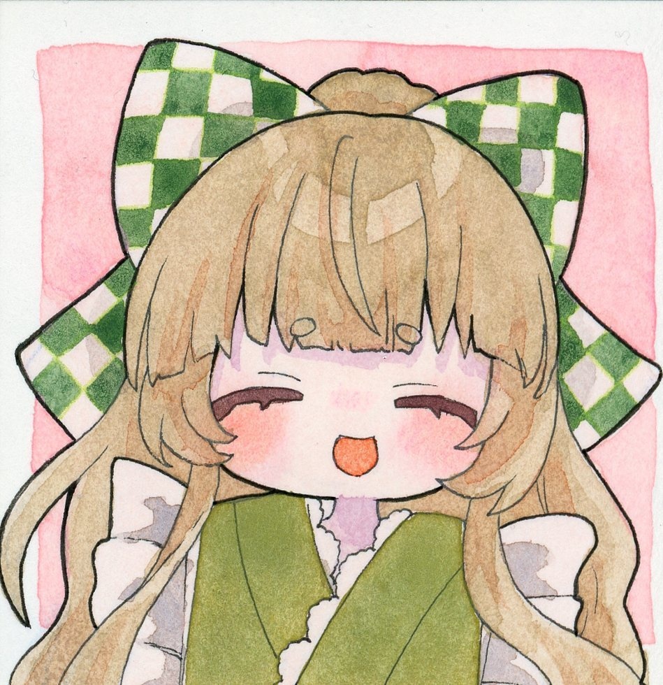 一次創作　豆色紙