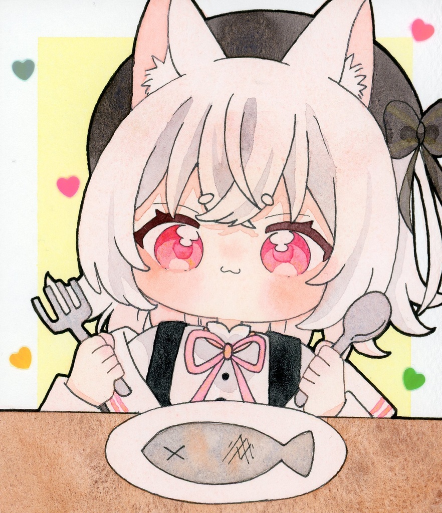 小夜 小色紙