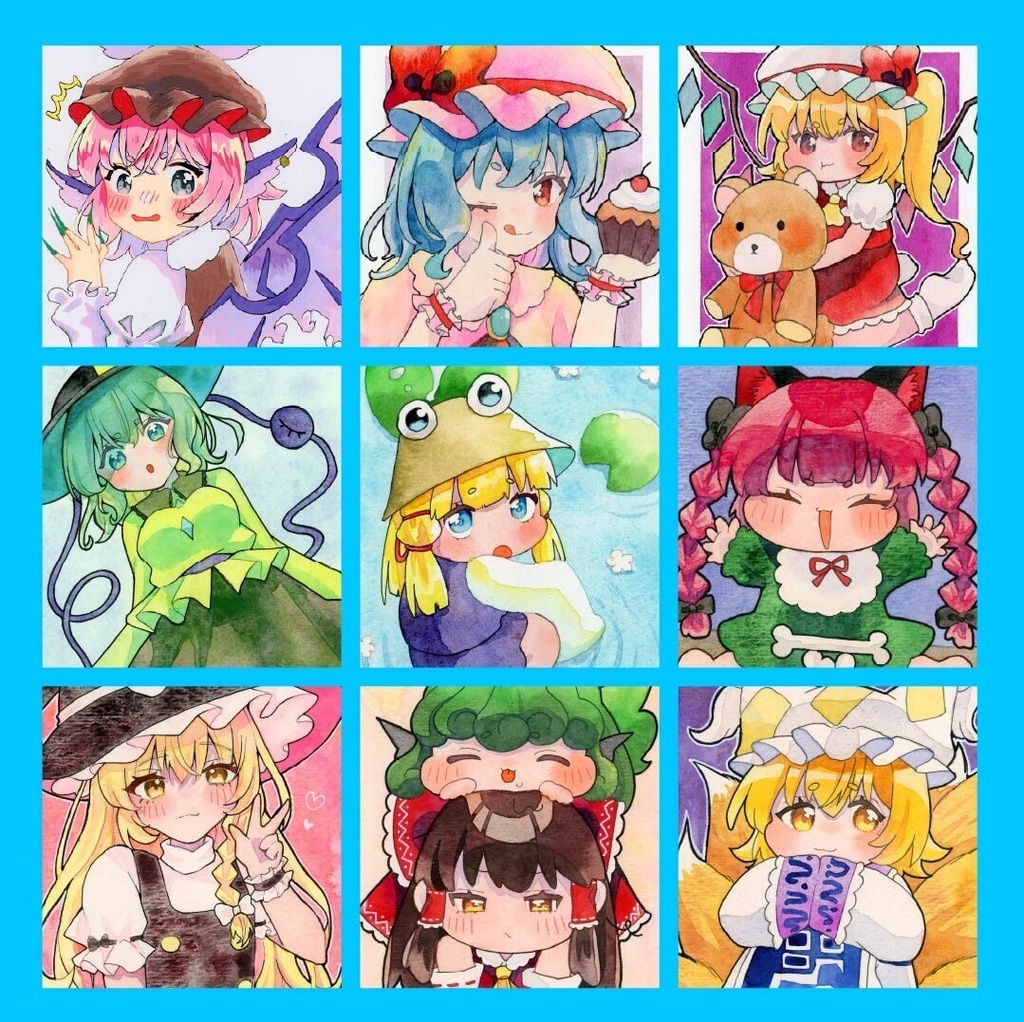 東方Project イラスト原画