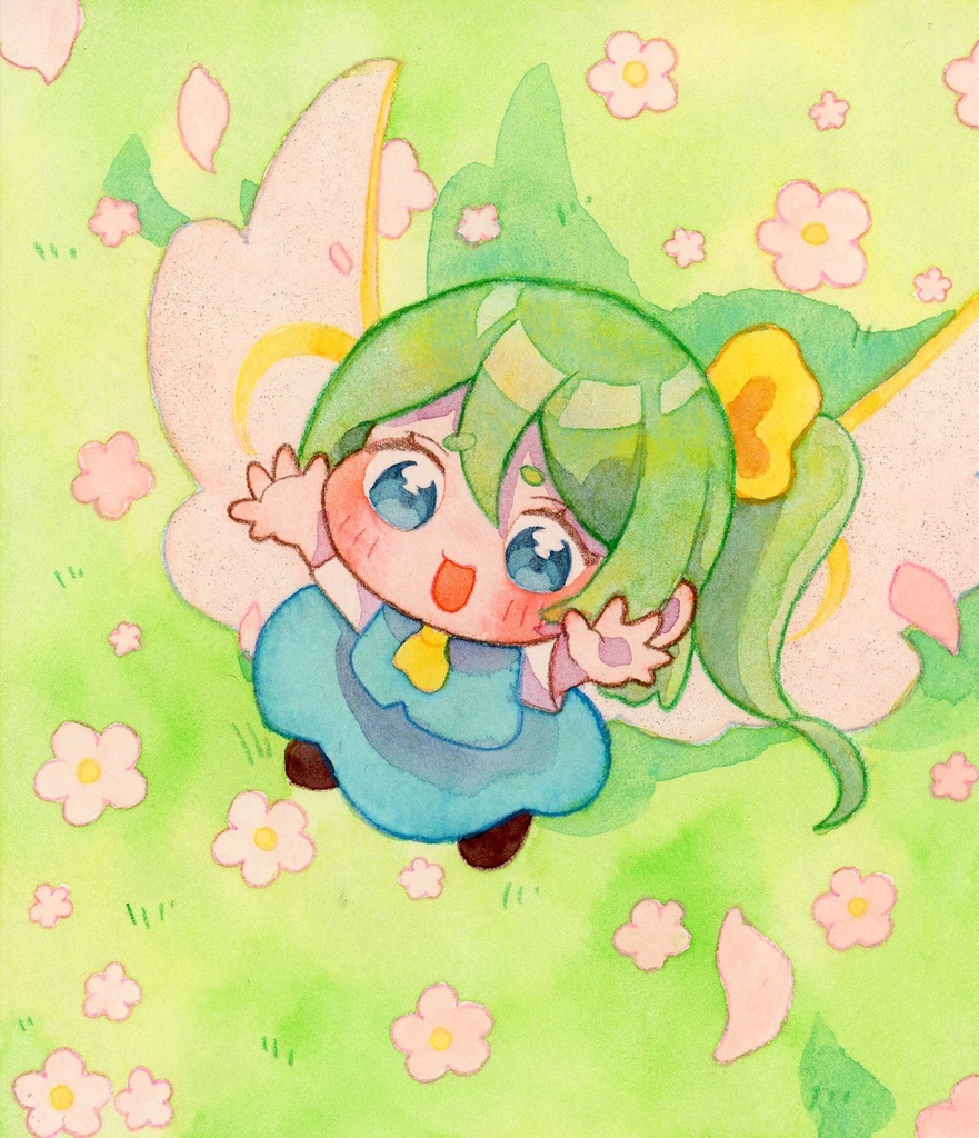 東方Project 小色紙サイズ原画