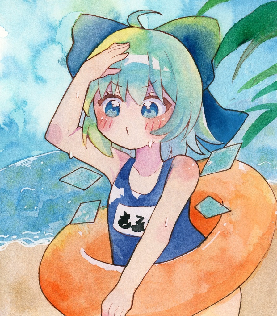 東方Project 小色紙サイズ原画