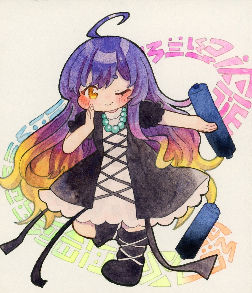 東方Project 小色紙サイズ原画