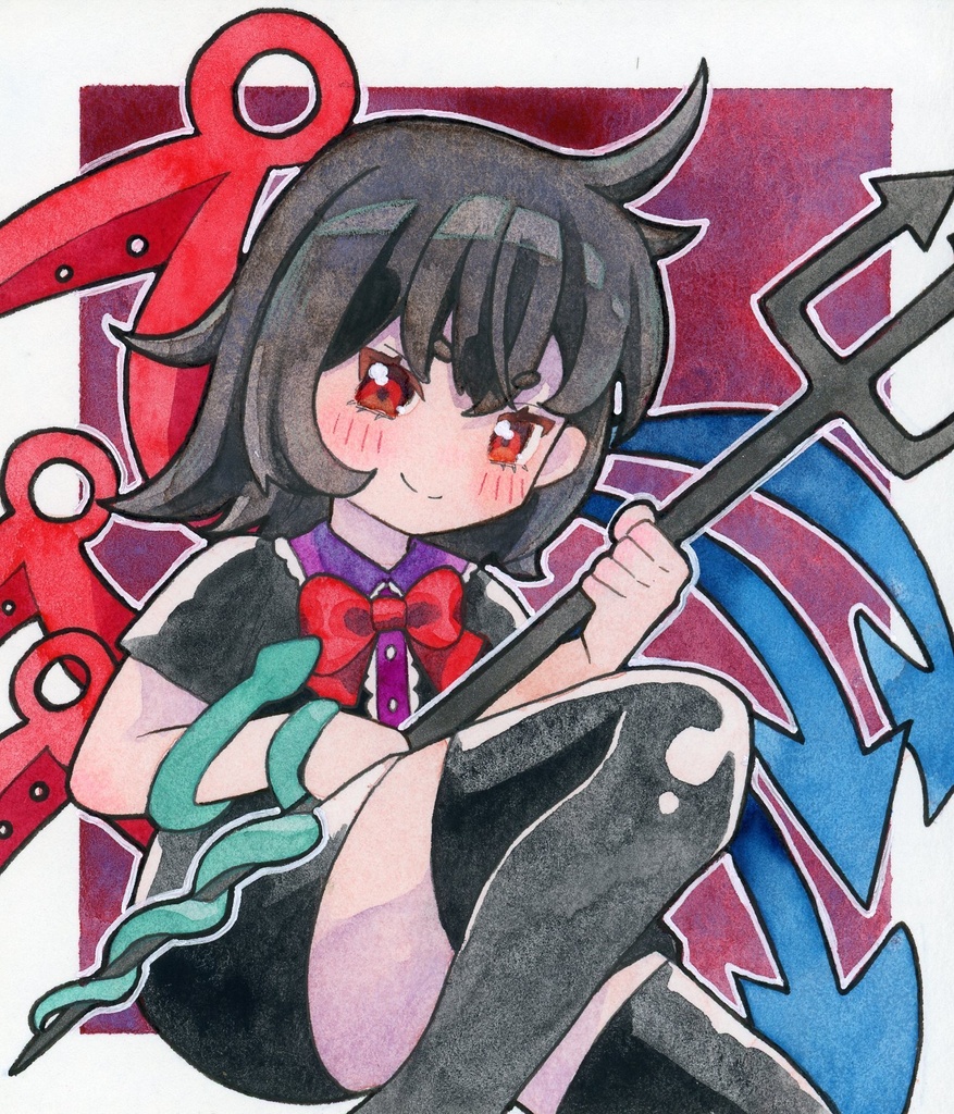 東方Project 小色紙サイズ原画