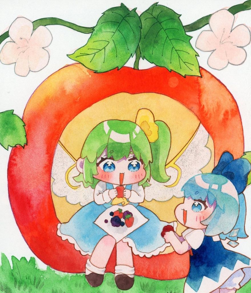 東方Project 小色紙サイズ原画