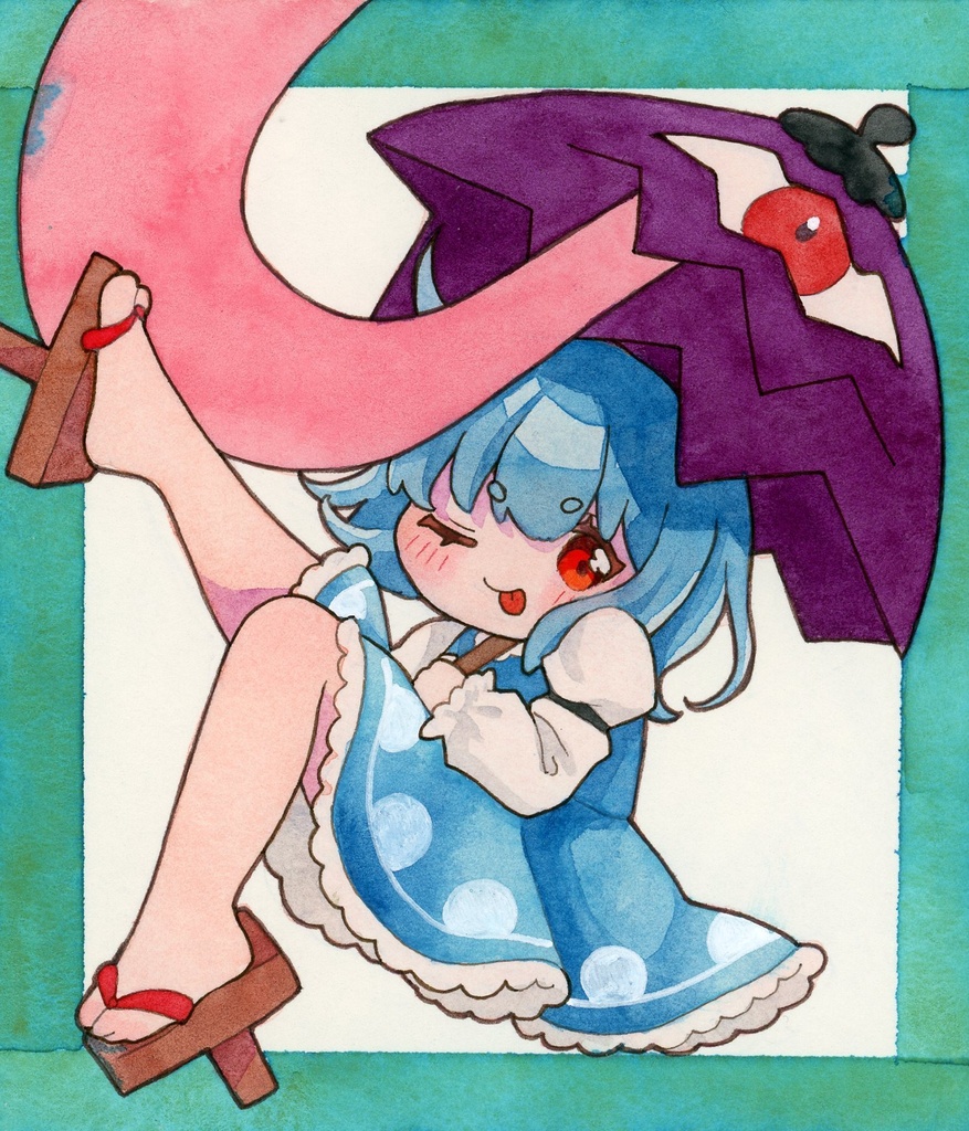 東方Project 小色紙サイズ原画