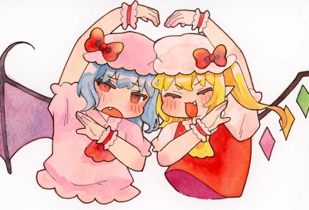 東方Project ポストカードサイズ原画