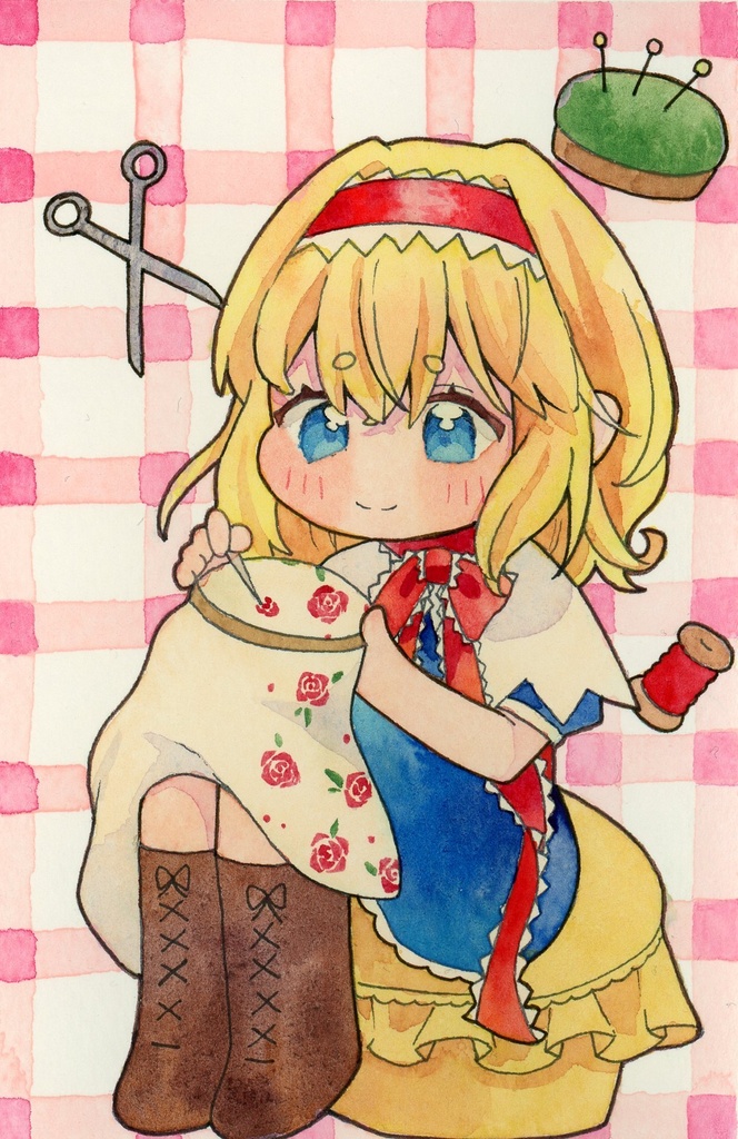 東方Project ポストカードサイズ原画