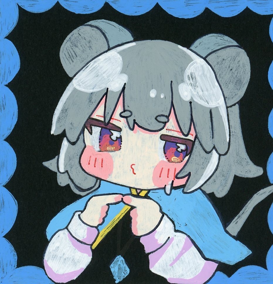 東方Project ナズーリン 原画色紙