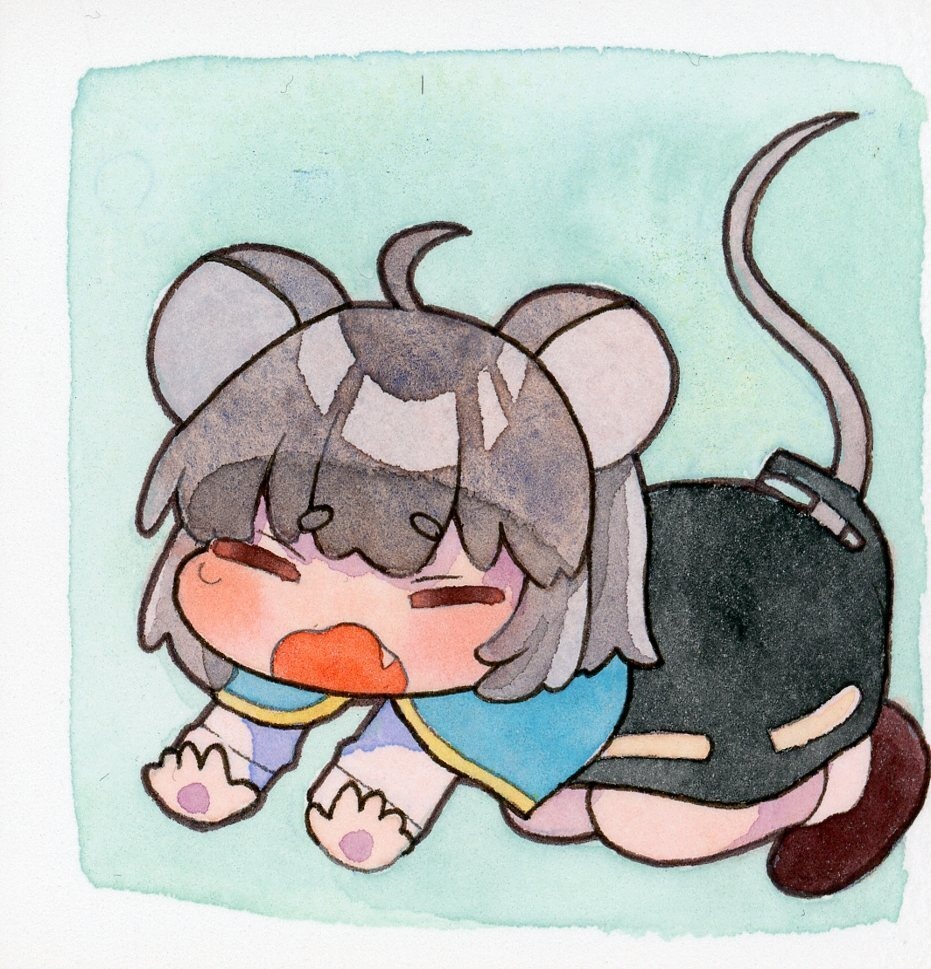 東方Project ナズーリン 原画色紙
