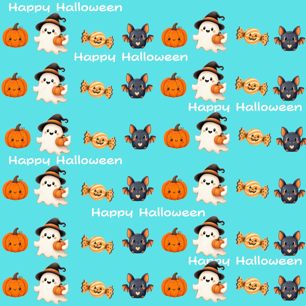 【商用利用OK】ハロウィン デジタルペーパー 6枚セット(パターン素材 )