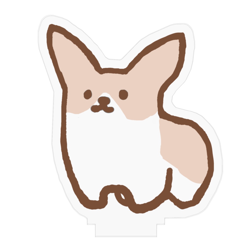 アクリルフィギュア(ポッチver.)夫婦VTuber「清白さん家」