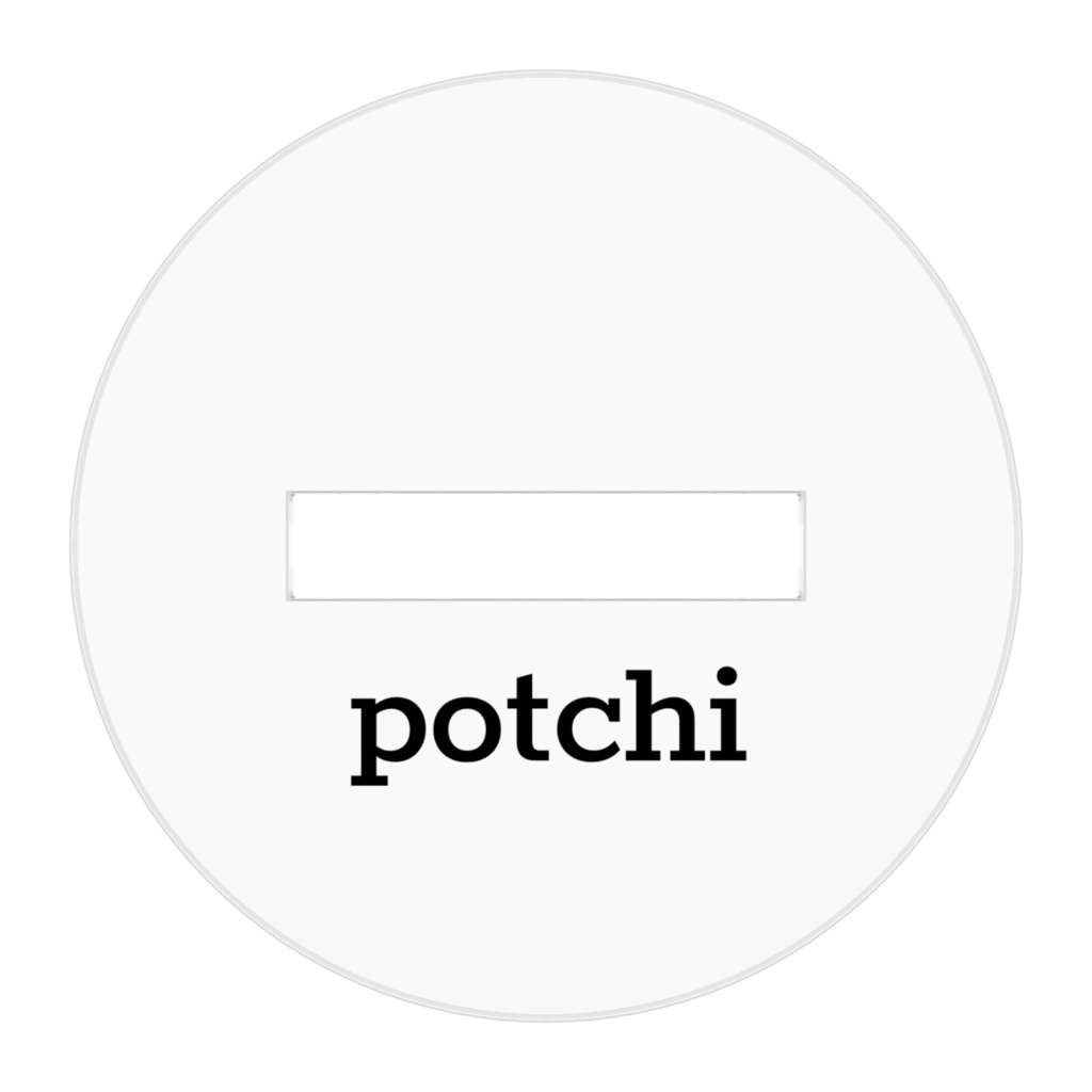 アクリルフィギュア(ポッチver.)夫婦VTuber「清白さん家」