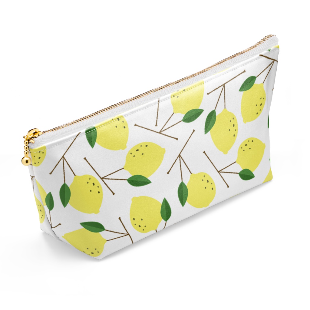 檸檬な休日ポーチ