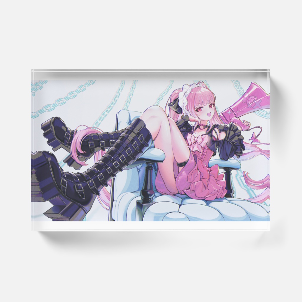 美堂まりあCH4NGEアクリルブロック