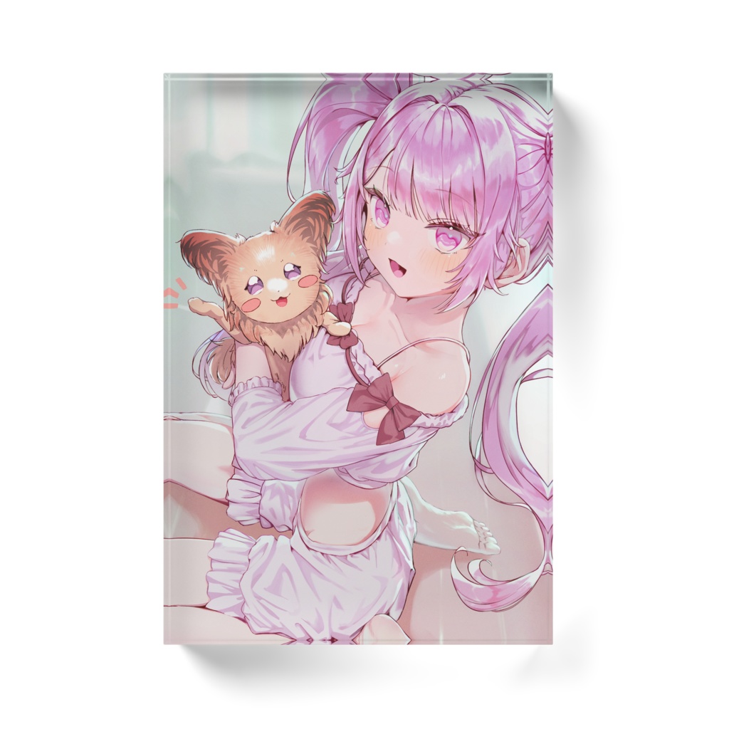 美堂まりあ&こゆきアクリルブロック