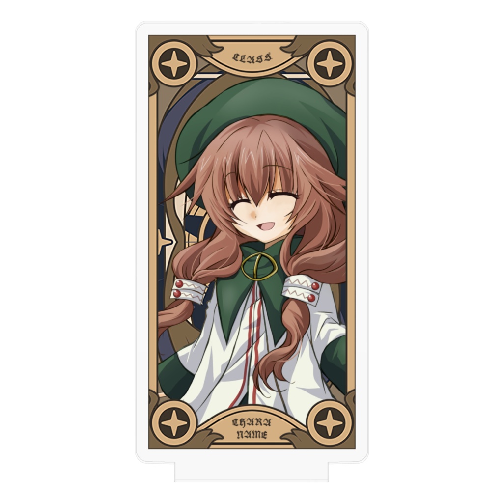 双子魔道士 タロット風アクリルフィギュア(エクリエル)