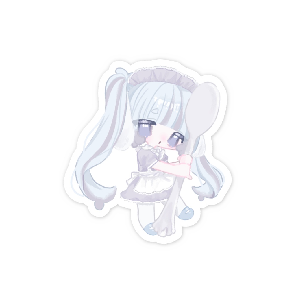 とろあまメイドステッカー