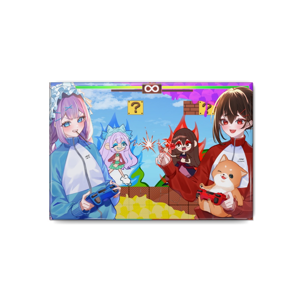 缶バッチ/りんあむ遊戯部