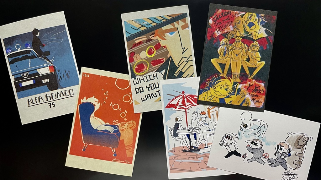 【頒布終了】ポストカード　6枚組