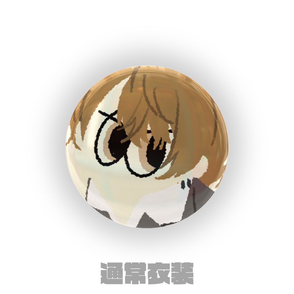 【非公式】しゃっちょ　缶バッチ