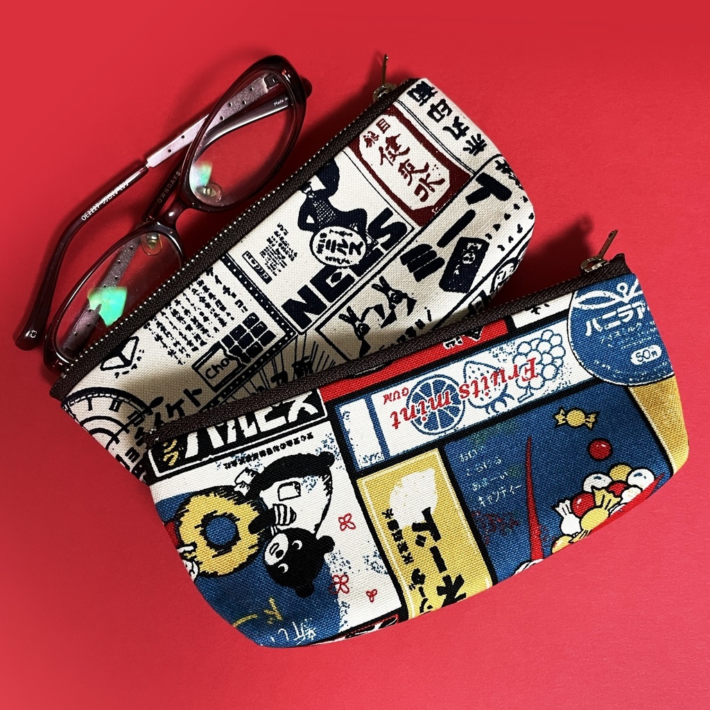 メガネポーチ 【🐧つばめ  W🤍】