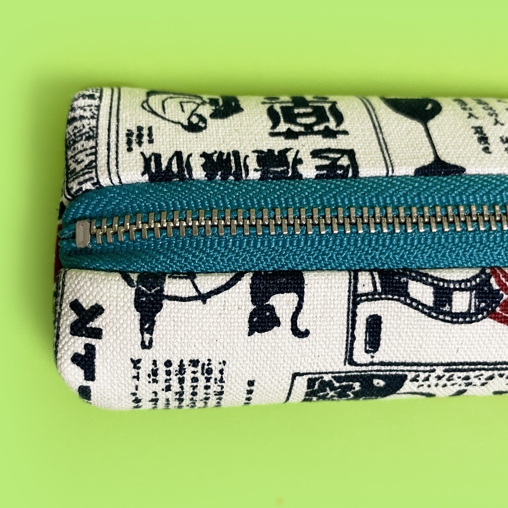 ペンケース 【✏️つばめ W✒️昭和レトロ🖋】