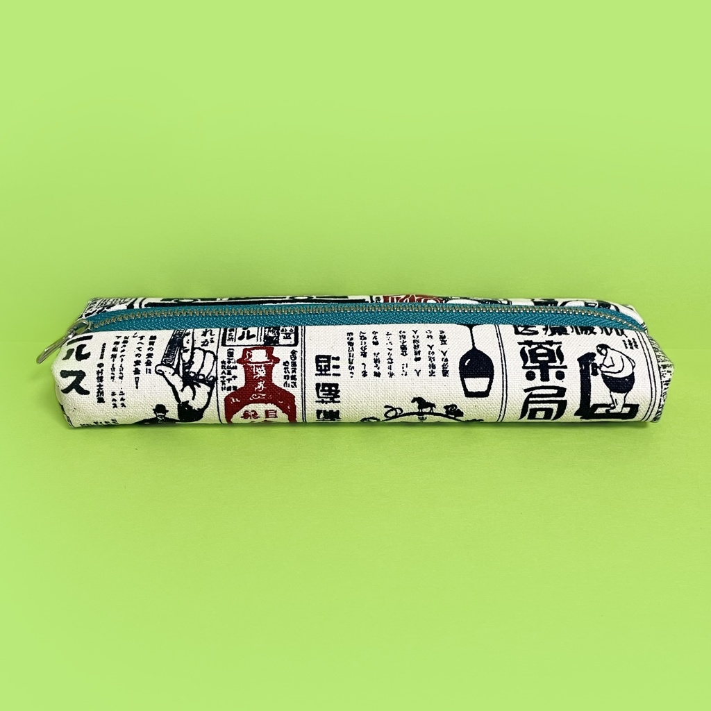 ペンケース 【✏️つばめ W✒️昭和レトロ🖋】