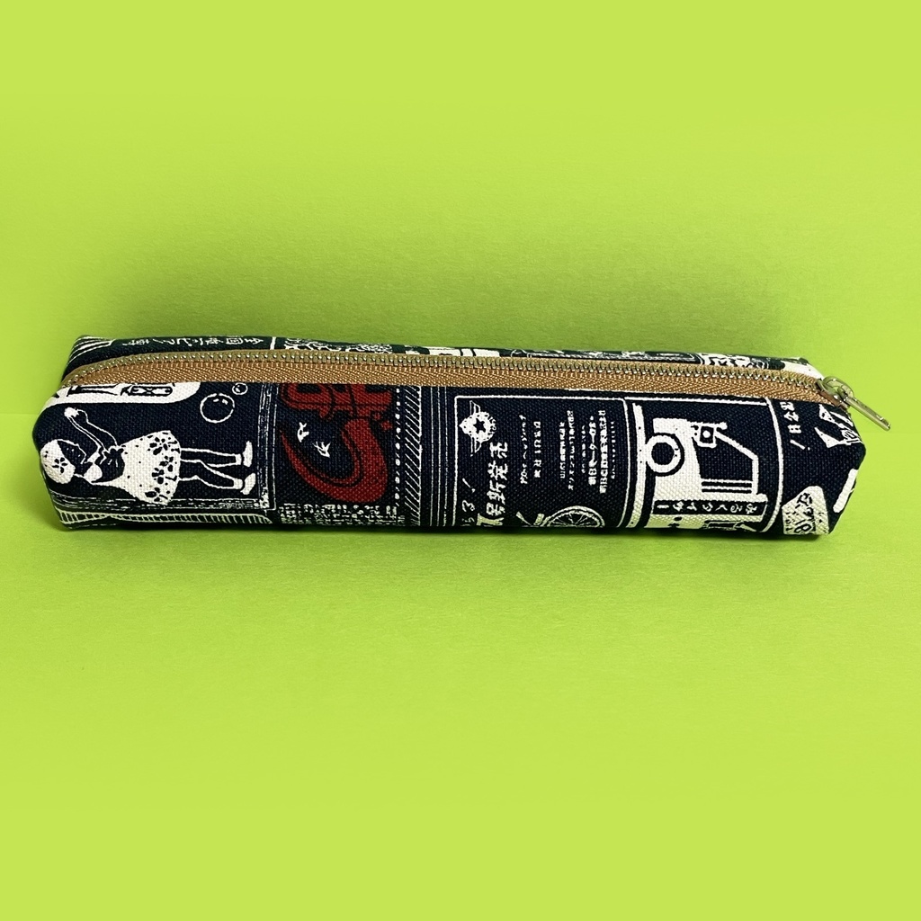 ペンケース 【✏️つばめ NV✒️昭和レトロ🖋】