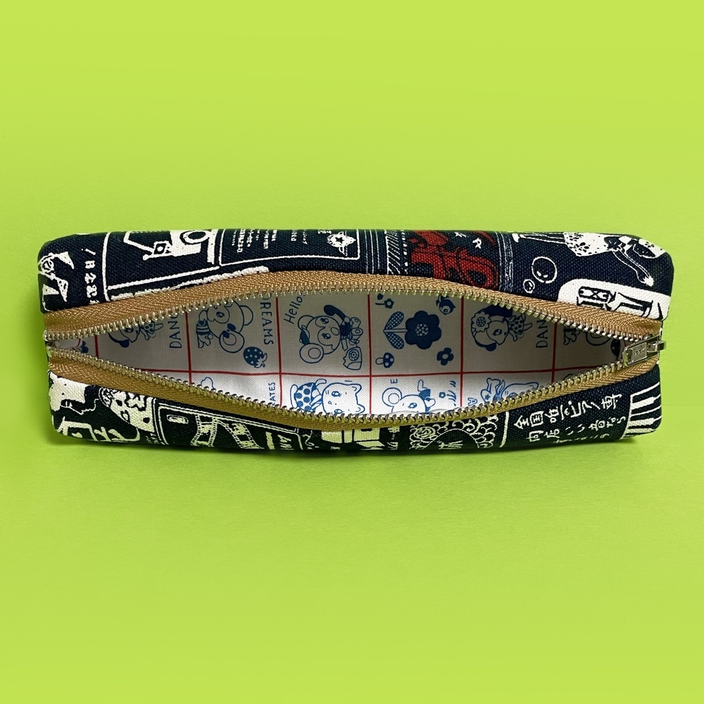 ペンケース 【✏️つばめ NV✒️昭和レトロ🖋】