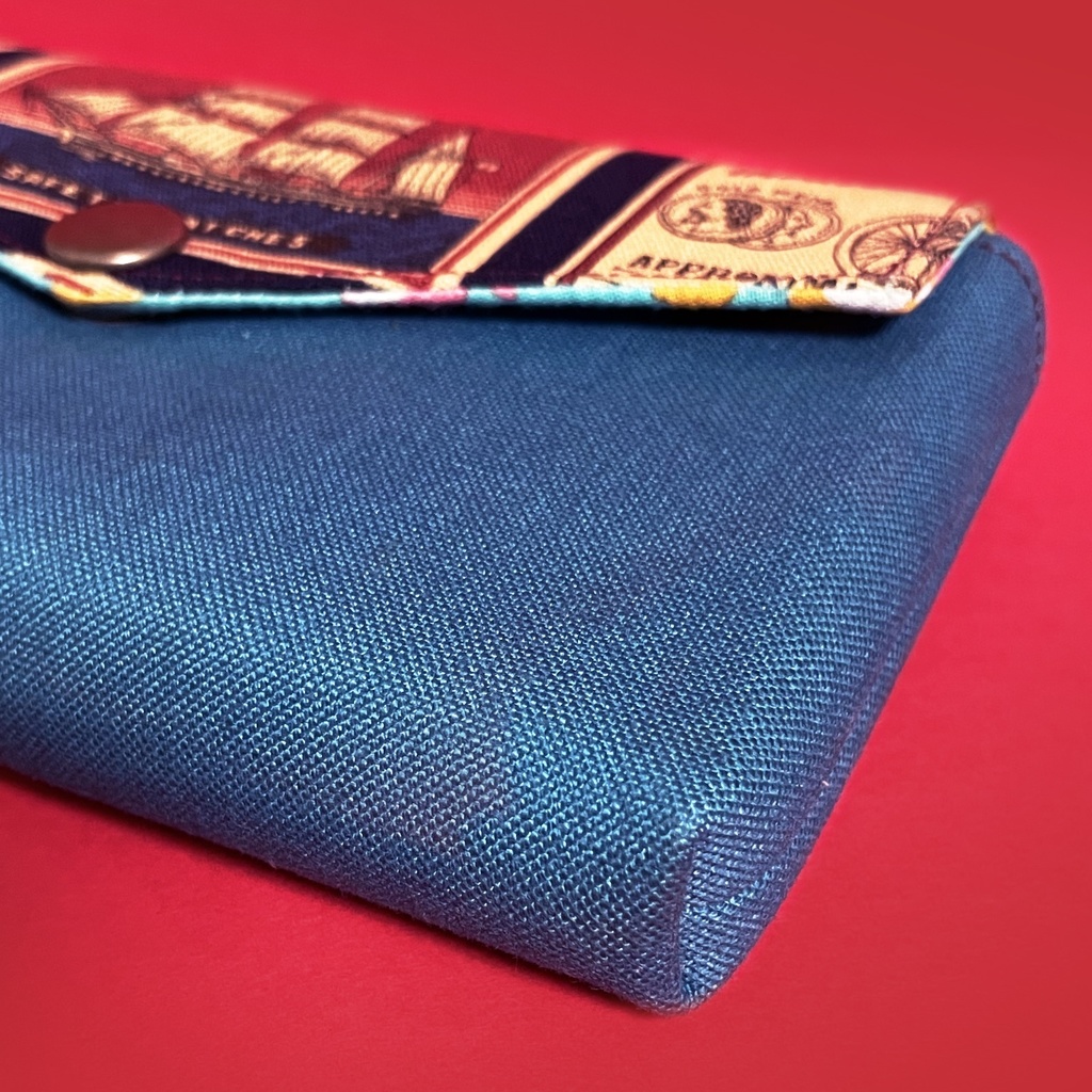 アモチョコケース 【🔥マッチSP✖️ 帆布 BL💙】