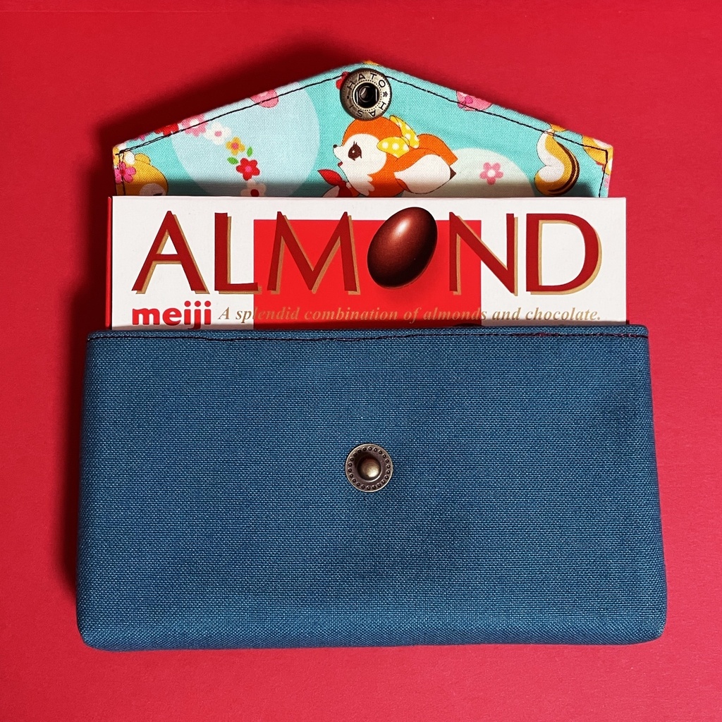 アモチョコケース 【🔥マッチSP✖️ 帆布 BL💙】