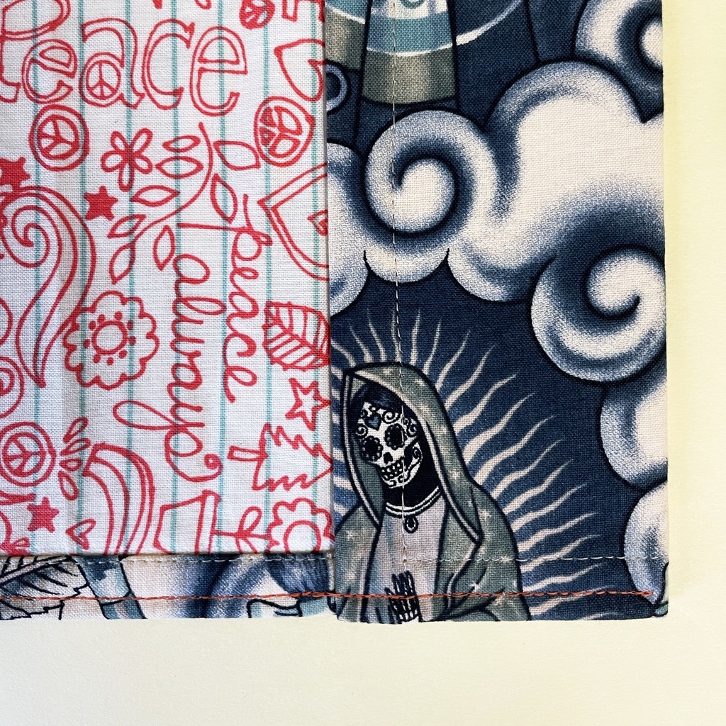 ブックカバー 少年コミックサイズ【💀アステカな骸骨🌵】 コミック