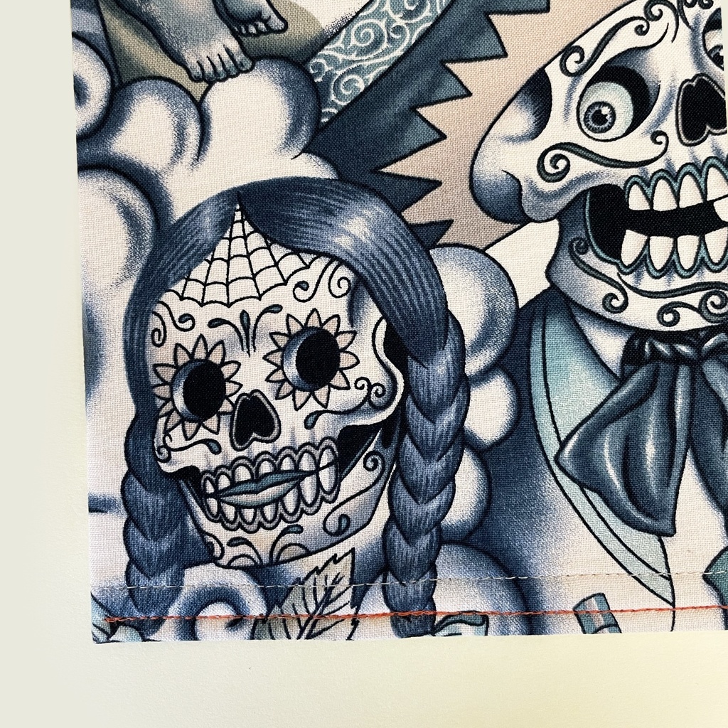 ブックカバー 少年コミックサイズ【💀アステカな骸骨🌵】 コミック