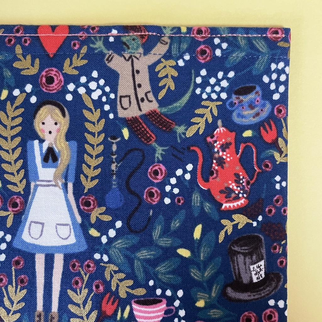 ブックカバー 少年コミックサイズ【🎩アリス うさぎ🐰】 コミック