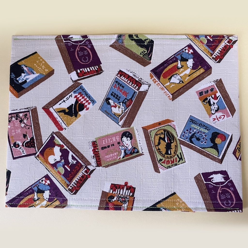 ブックカバー 少年コミックサイズ【🇯🇵昭和レトロ マッチ箱🔥】 コミック