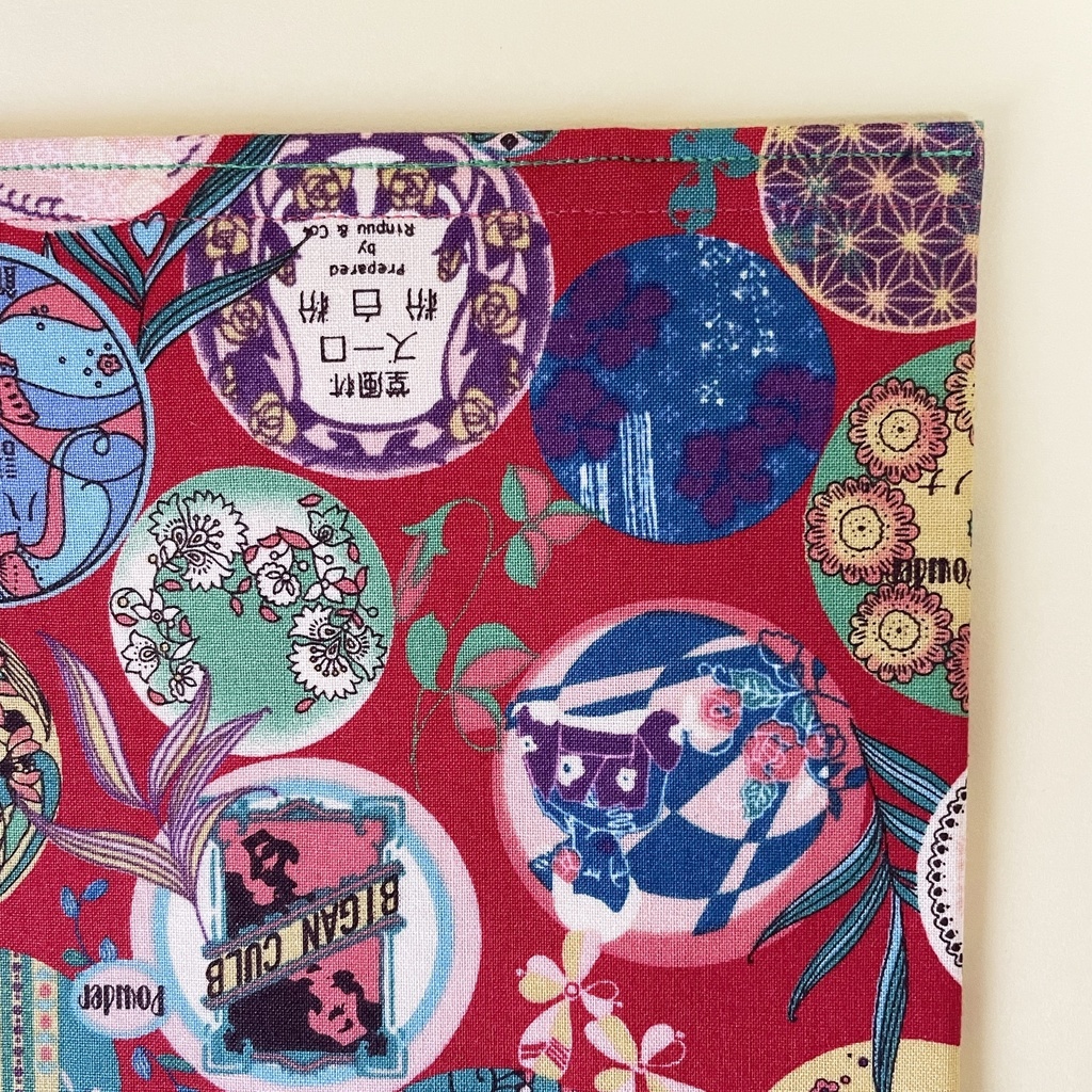 ブックカバー 少年コミックサイズ【👘大正ロマン コスメ💄】 コミック