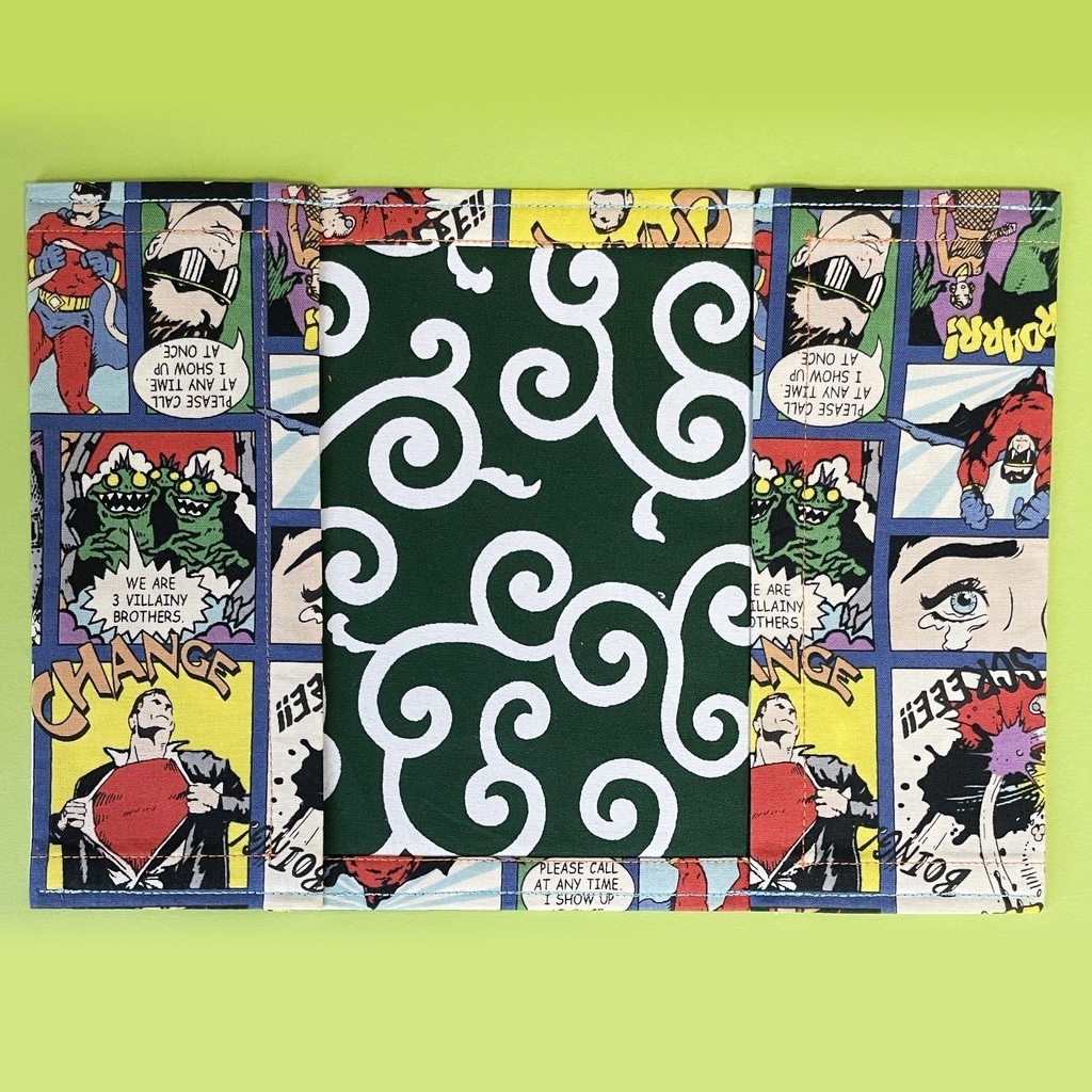 ブックカバー 青年コミックサイズ 【🇺🇸アメリカンヒーロー⚡️】