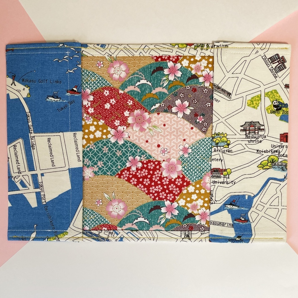 ブックカバー ハードカバーサイズ 【🗼TOKYO MAP🗾】