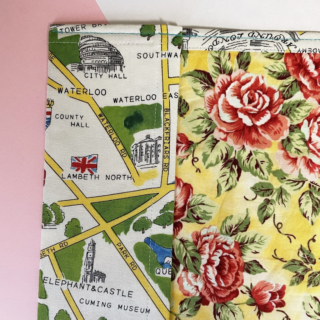 ブックカバー ハードカバーサイズ 【🇬🇧LONDON MAP🗺晴れver.☀️】