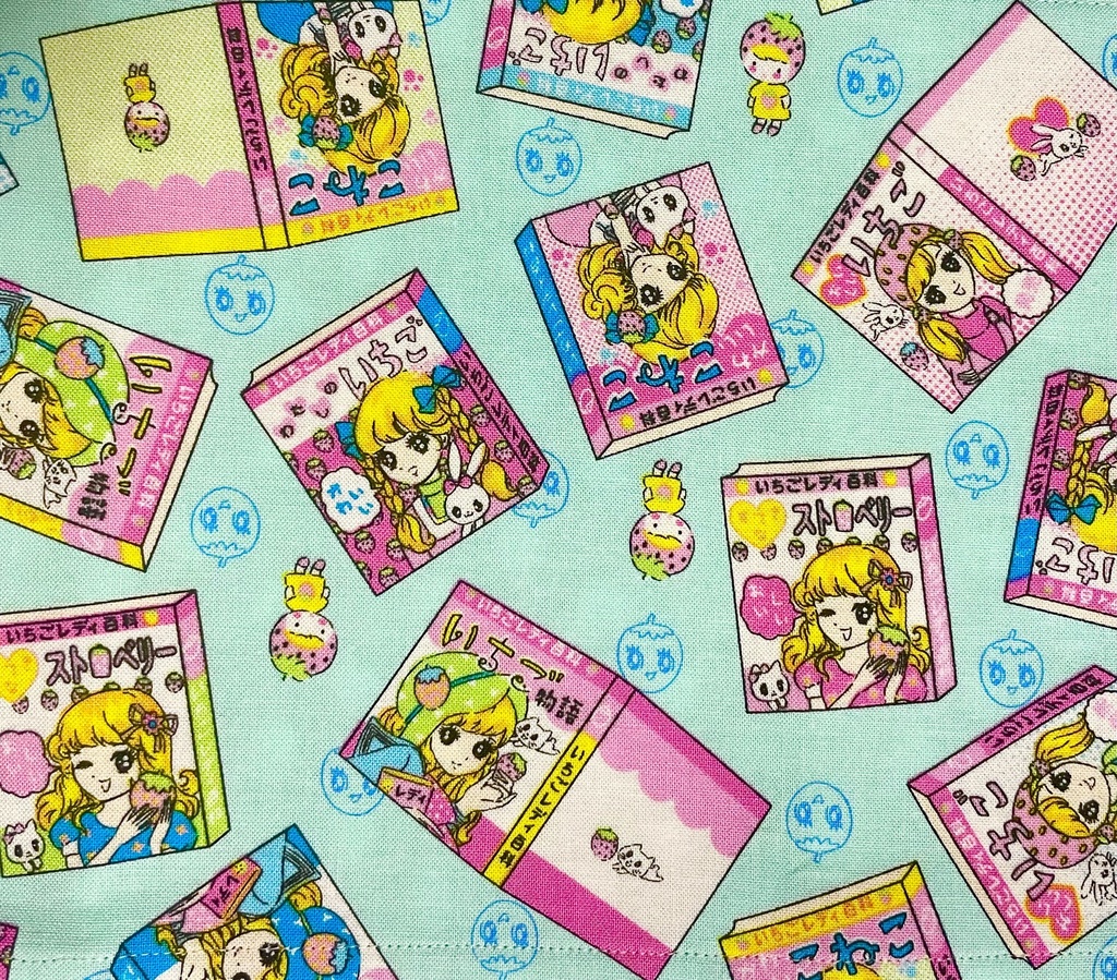 ブックカバー 少年コミックサイズ【👧少女 アイドル🎤】 コミック