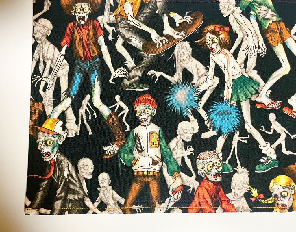 ブックカバー ハードカバーサイズ 【💀ゾンビ☠️】