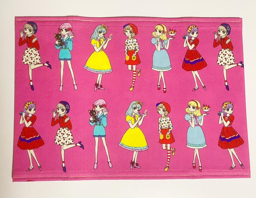 ブックカバー ハードカバーサイズ 【👭少女 アイドル オールスター👭】