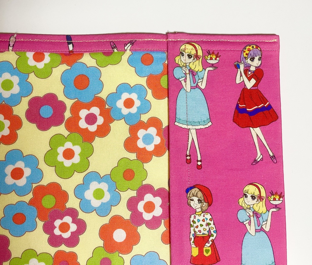 ブックカバー ハードカバーサイズ 【👭少女 アイドル オールスター👭】