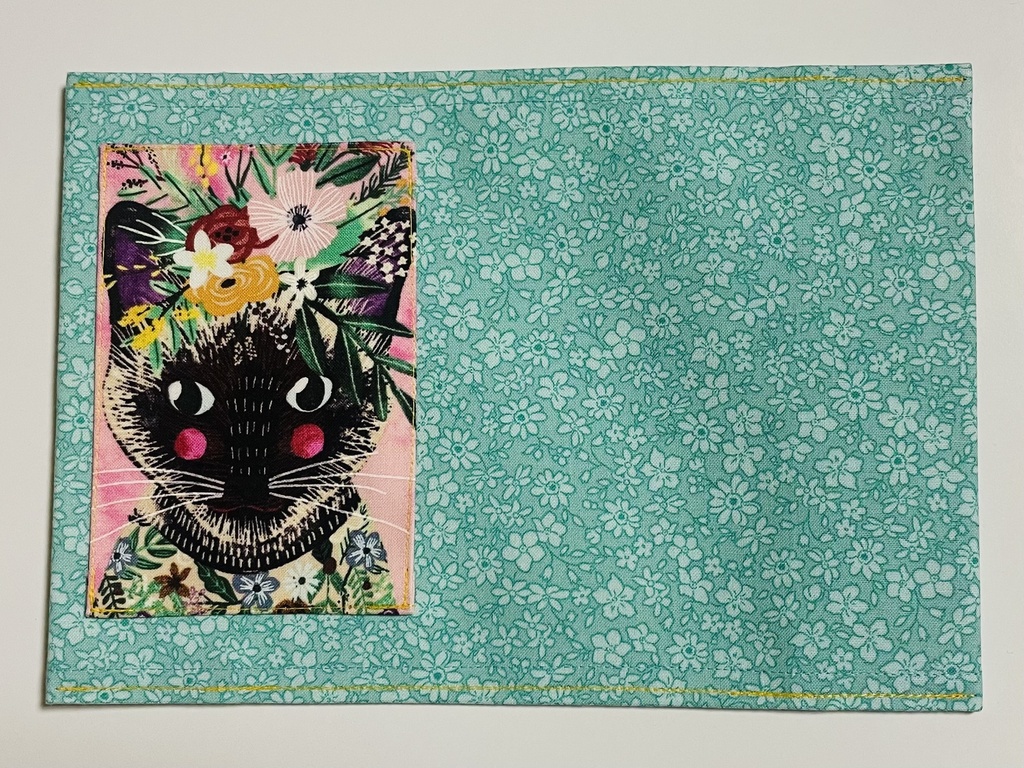 ブックカバー　文庫サイズ【🐈‍⬛ネコ A🐈‍⬛】