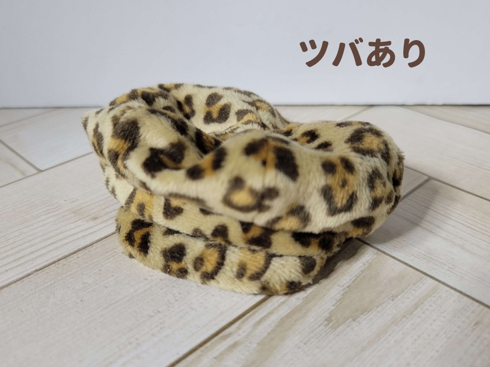 ヒョウ柄帽子 もふもふの木。 BOOTH