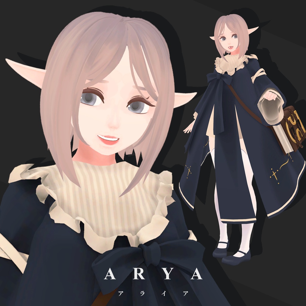 オリジナル3Dモデル「Arya アライア」