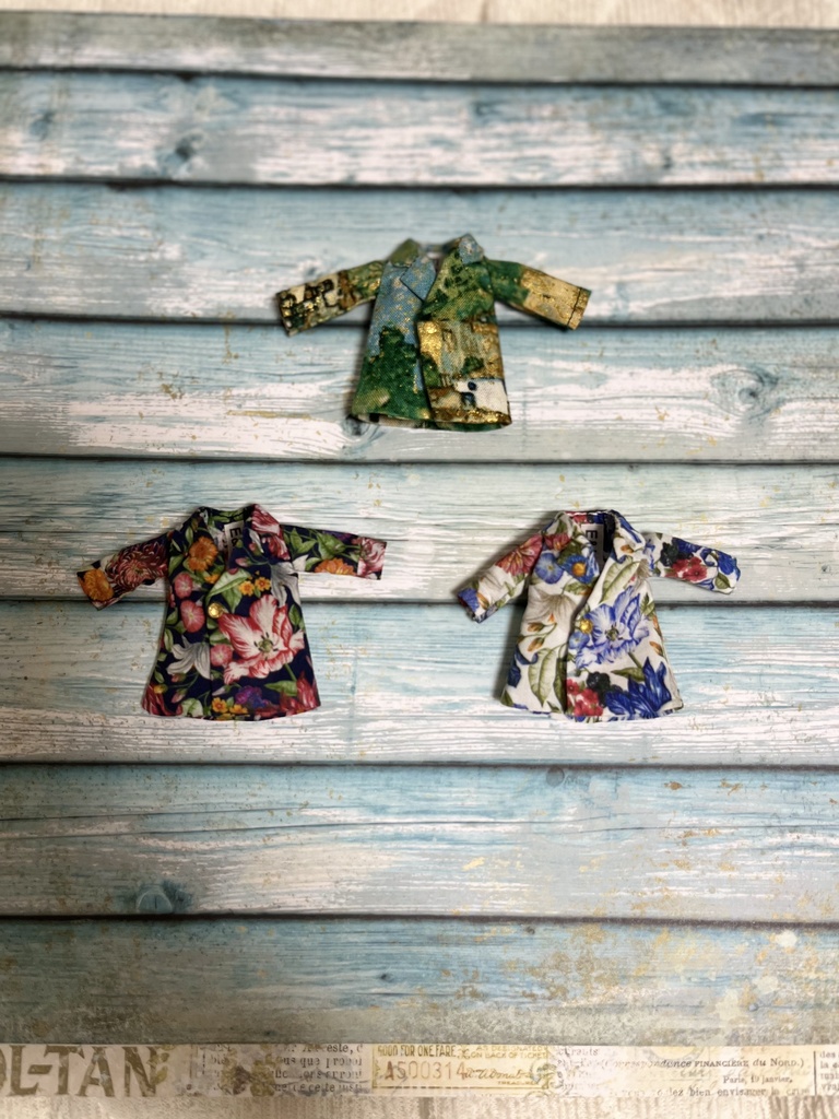 【新作花柄】ロングジャケット