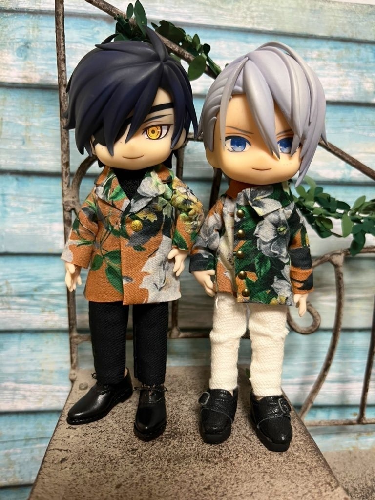 花柄ジャケット