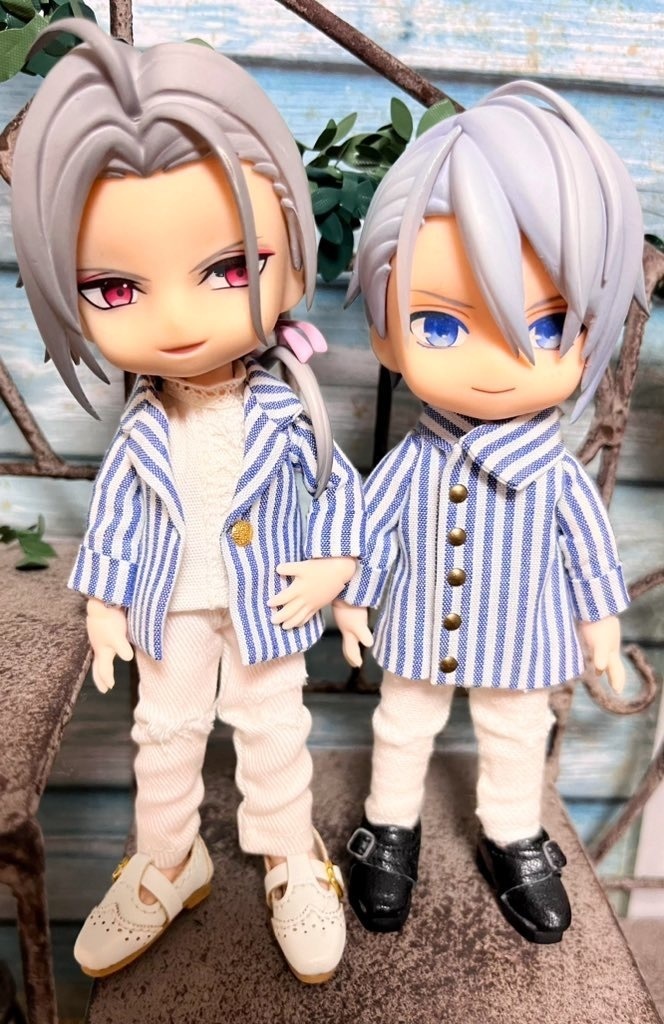 ストライプ&チェックジャケット