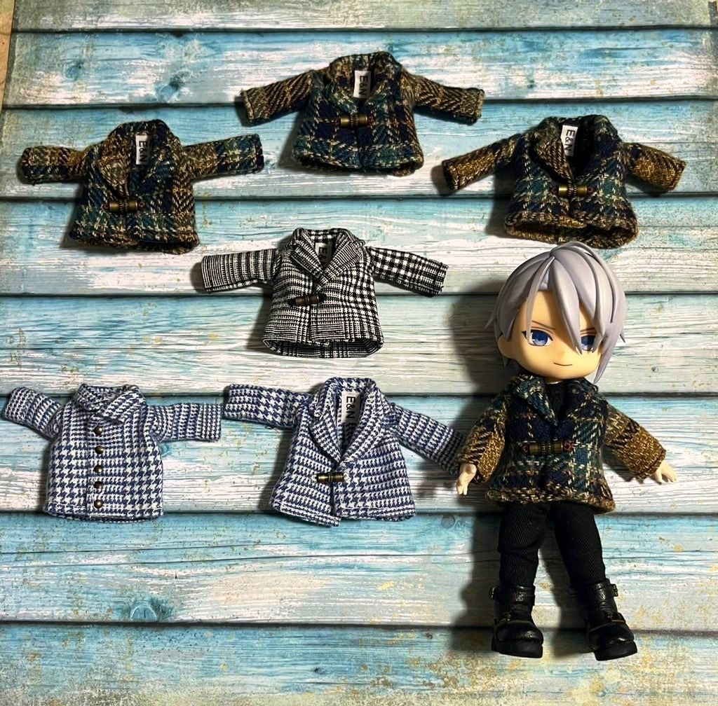 オビツ11【チェック・シャツ型ジャケット】